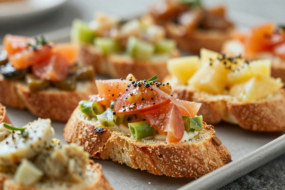 Crostini croccanti in friggitrice ad aria: l'aperitivo veloce che tutti vorranno assaporare
