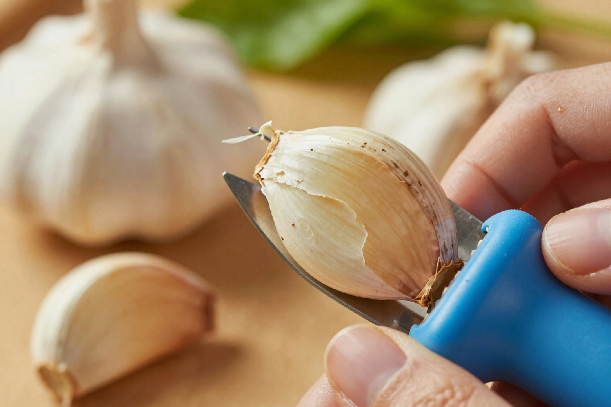 Sbucciare l'aglio è un gioco da ragazzi: il trucco per risparmiare tempo in cucina che tutti dovrebbero conoscere